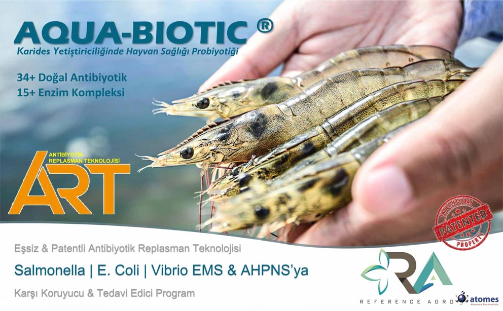 Aqua Biotic Karides Yetiştiriciliğinde Hayvan Sağlığı Probiyotiği