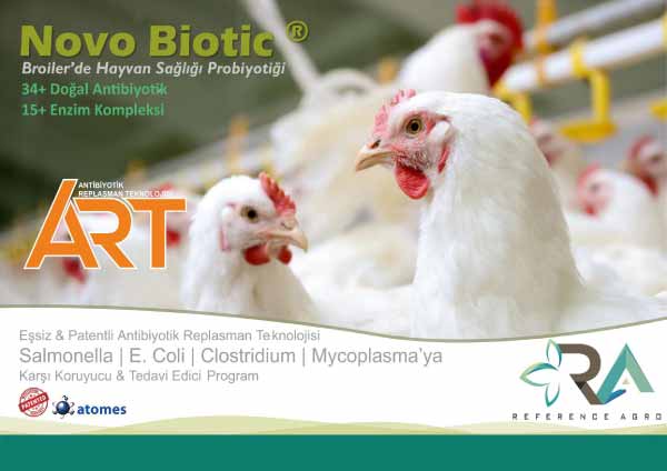 Kanatlı Sektörü Novo Biotic Broiler